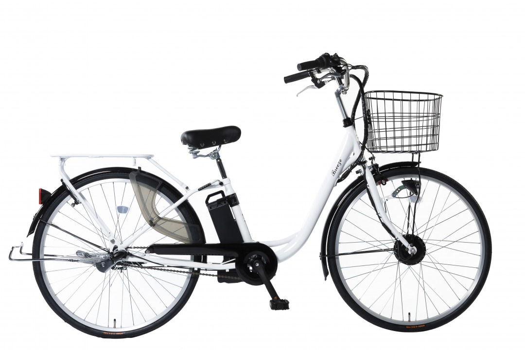 カイホウジャパン、またぎやすい低サドルの電動アシスト自転車