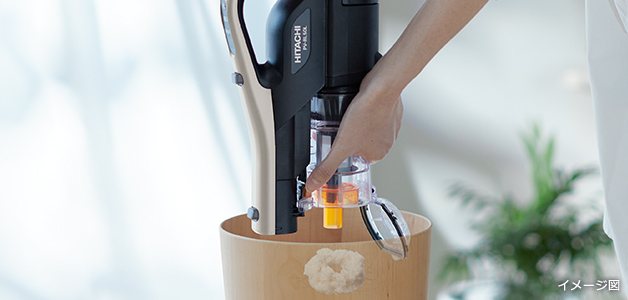 スティッククリーナー（コードレス式）PV-BL50L ： クリーナー ： 日立