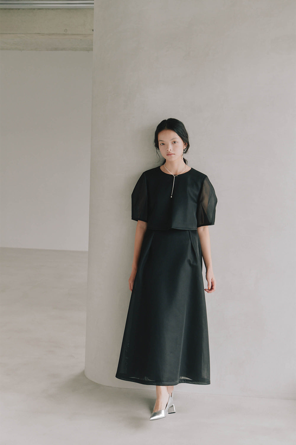 kaene公式オンラインストア シアーダンボールニットドレス / 101133