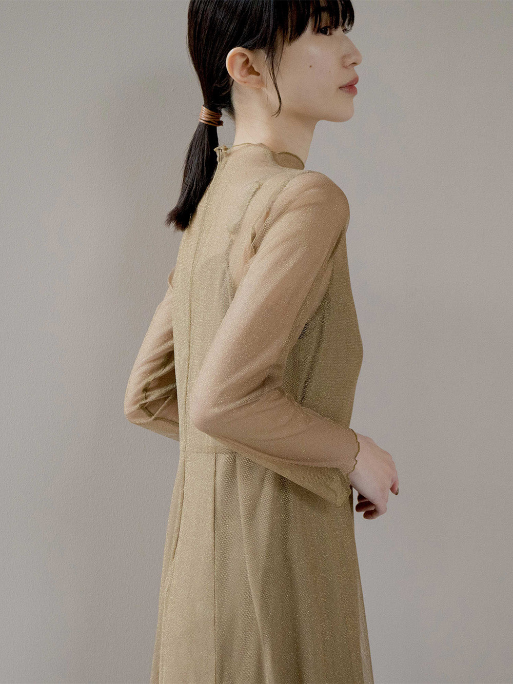 kaene公式オンラインストア ラメチュールメロウワンピース / 100535