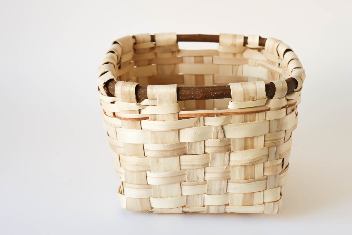 スペイン 栗 収納かご (M)