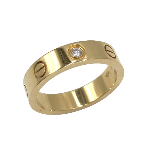 Cartier カルティエ LOVEウェディングリング 1Pダイヤ ジュエリー LOVE