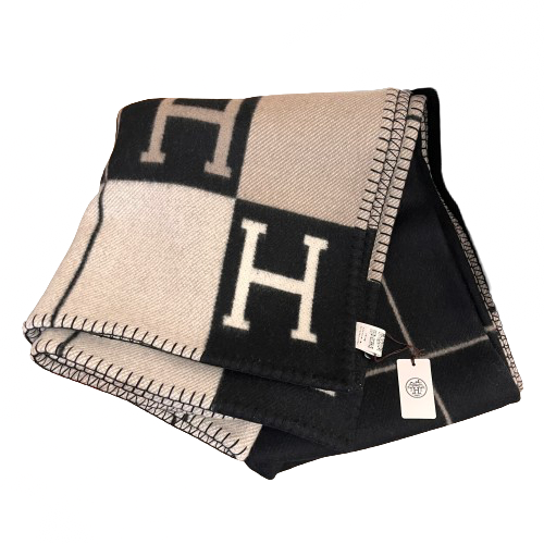 HERMES エルメス ニット帽 ファッション・衣類 カシミア ブルー