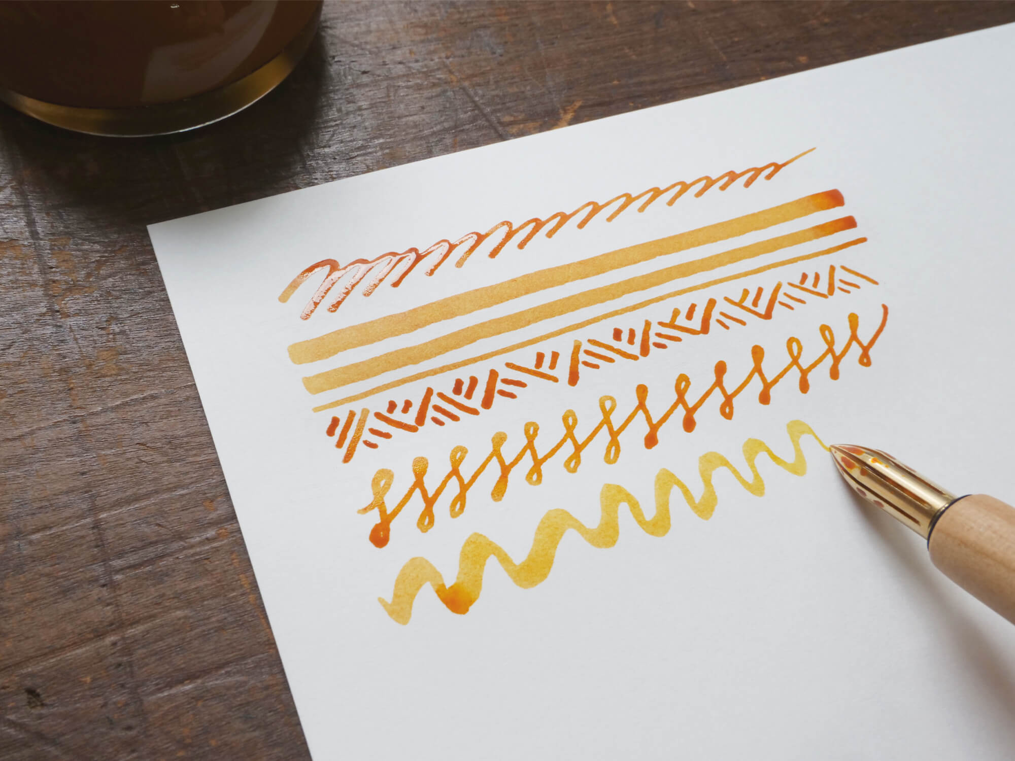 Metal nib - 真鍮 つけペン Kakimori