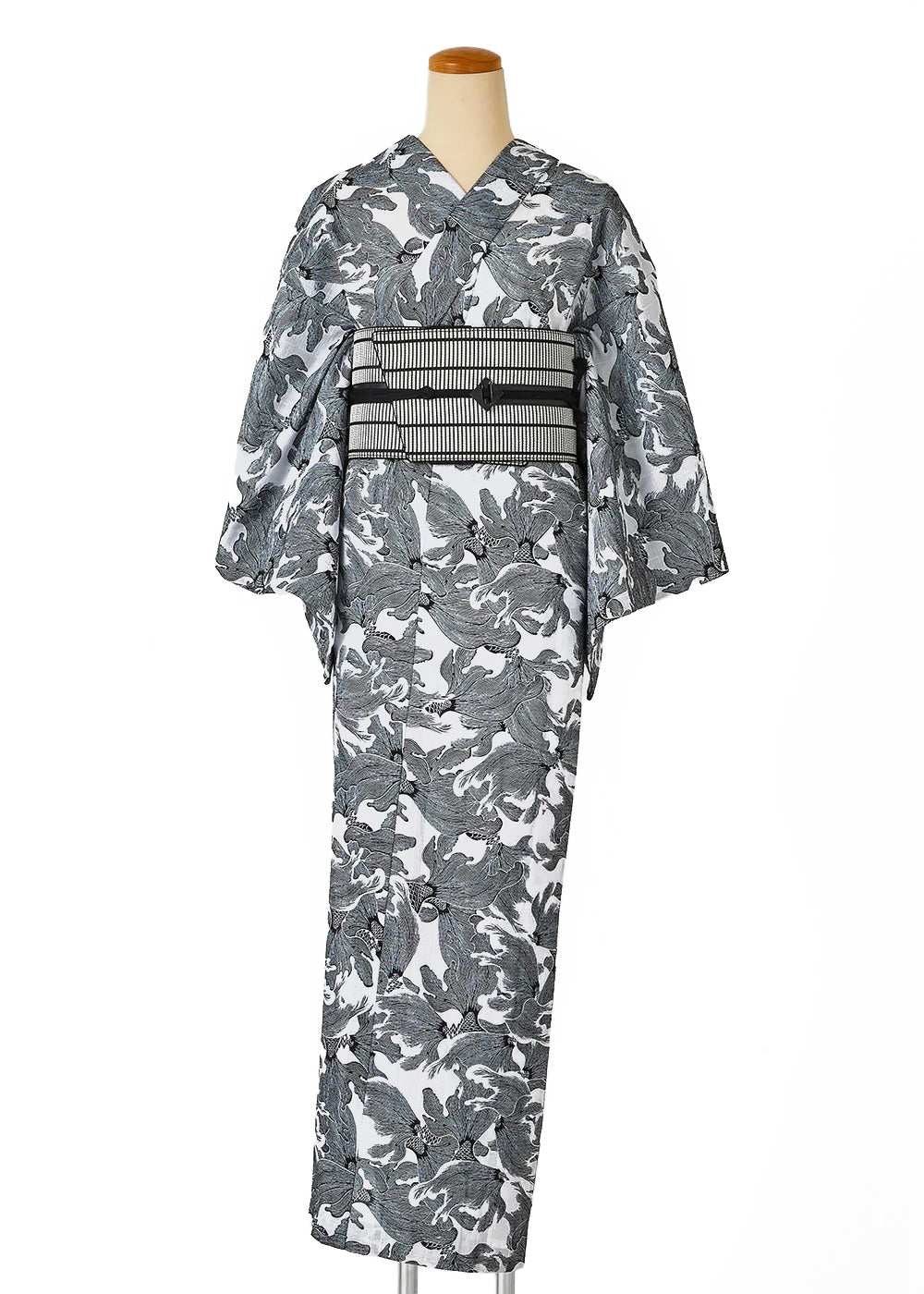 金魚 黒（西岡ペンシル）：浴衣