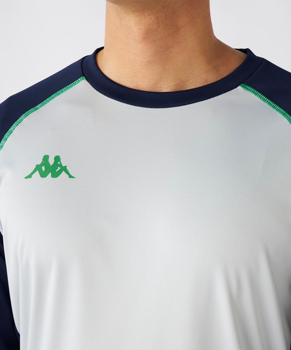 メンズ 長袖Tシャツ織ステッチ×オミニ – Kappa