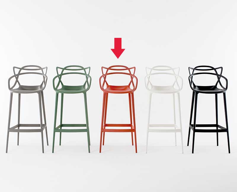 マスターズスツール 65｜Kartell｜カルテルオフィシャルサイト