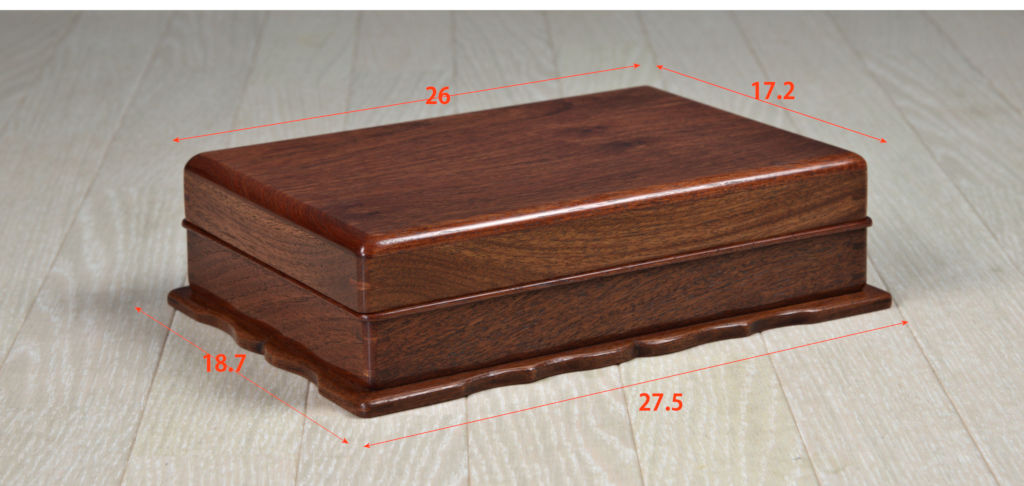 大阪唐木伝統工芸品 紅木 三味線 ケースつき 大阪唐木伝統工芸品 紅木