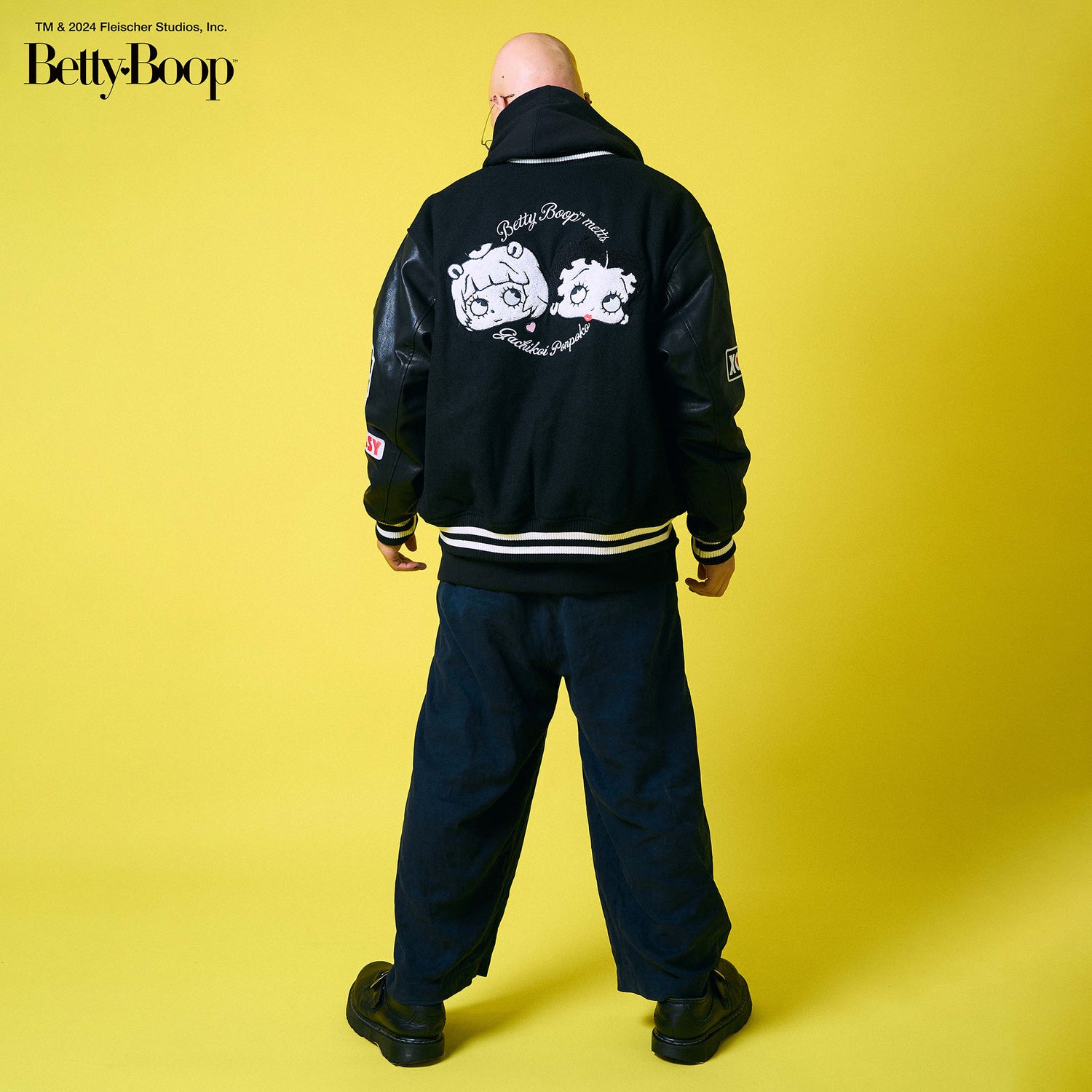 POKOPEA Collaboration】BETTY BOOP™ x ガチ恋ぽんぽこ Wool Melton