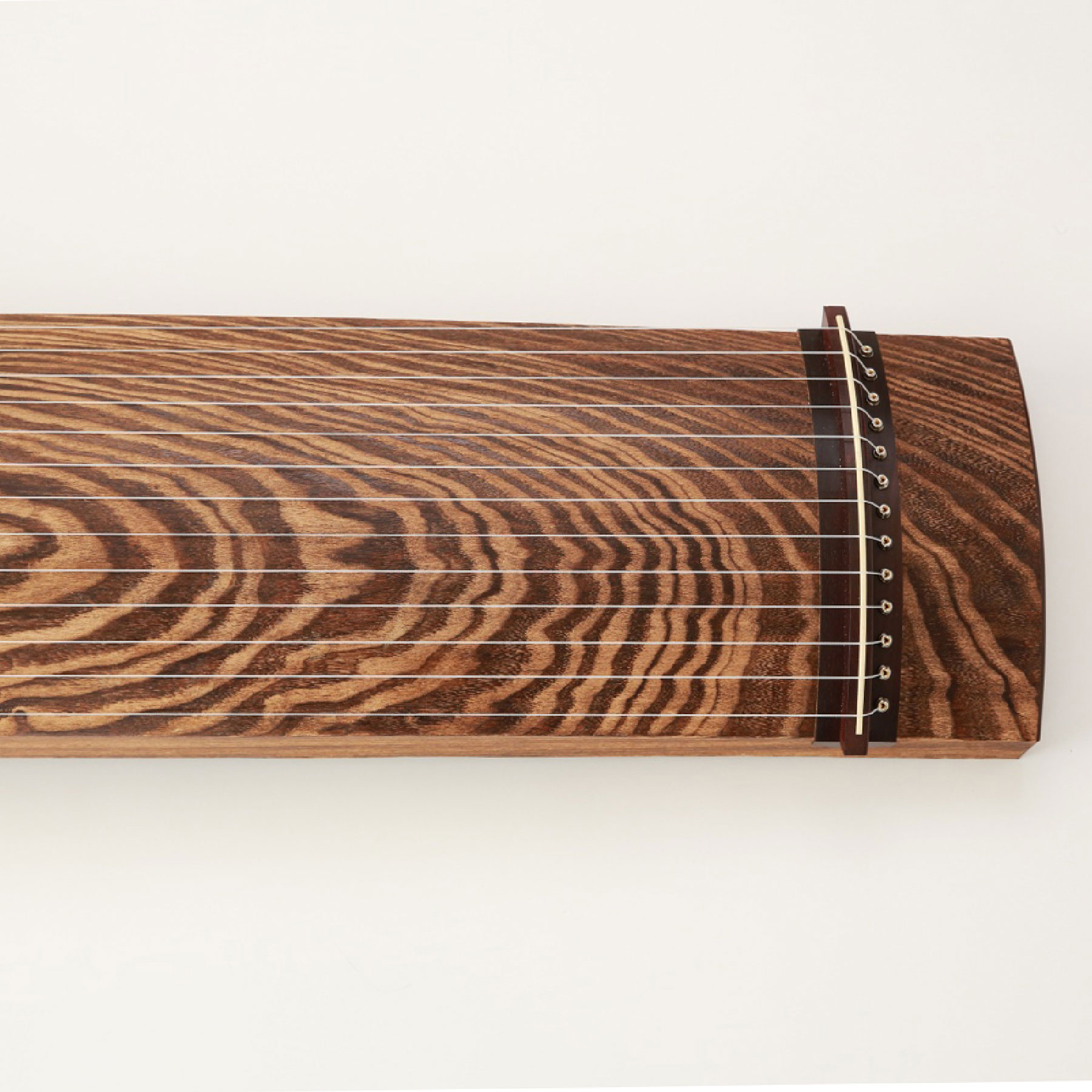 十七絃琴琴箏紅木卷桐[送料込み]