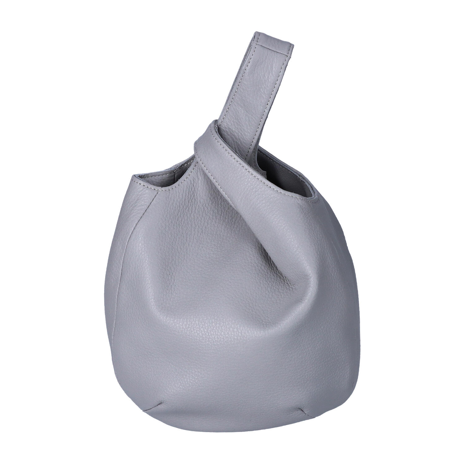 バルーン型 丸型 ワンハンドル 牛革 ハンドバッグ | 株式会社 ふく江