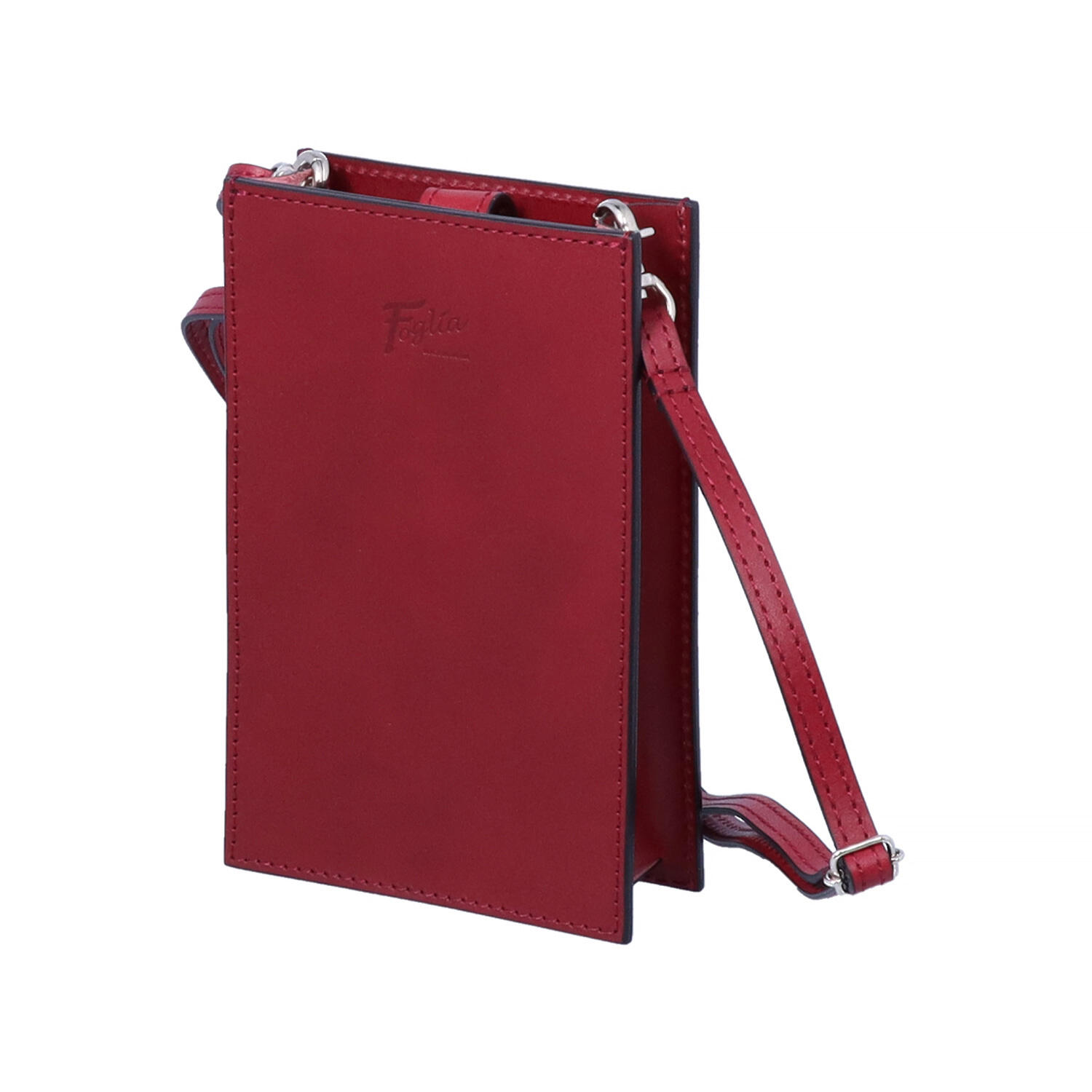 シンプル 牛革 モバイルショルダー スマホショルダー | 株式会社