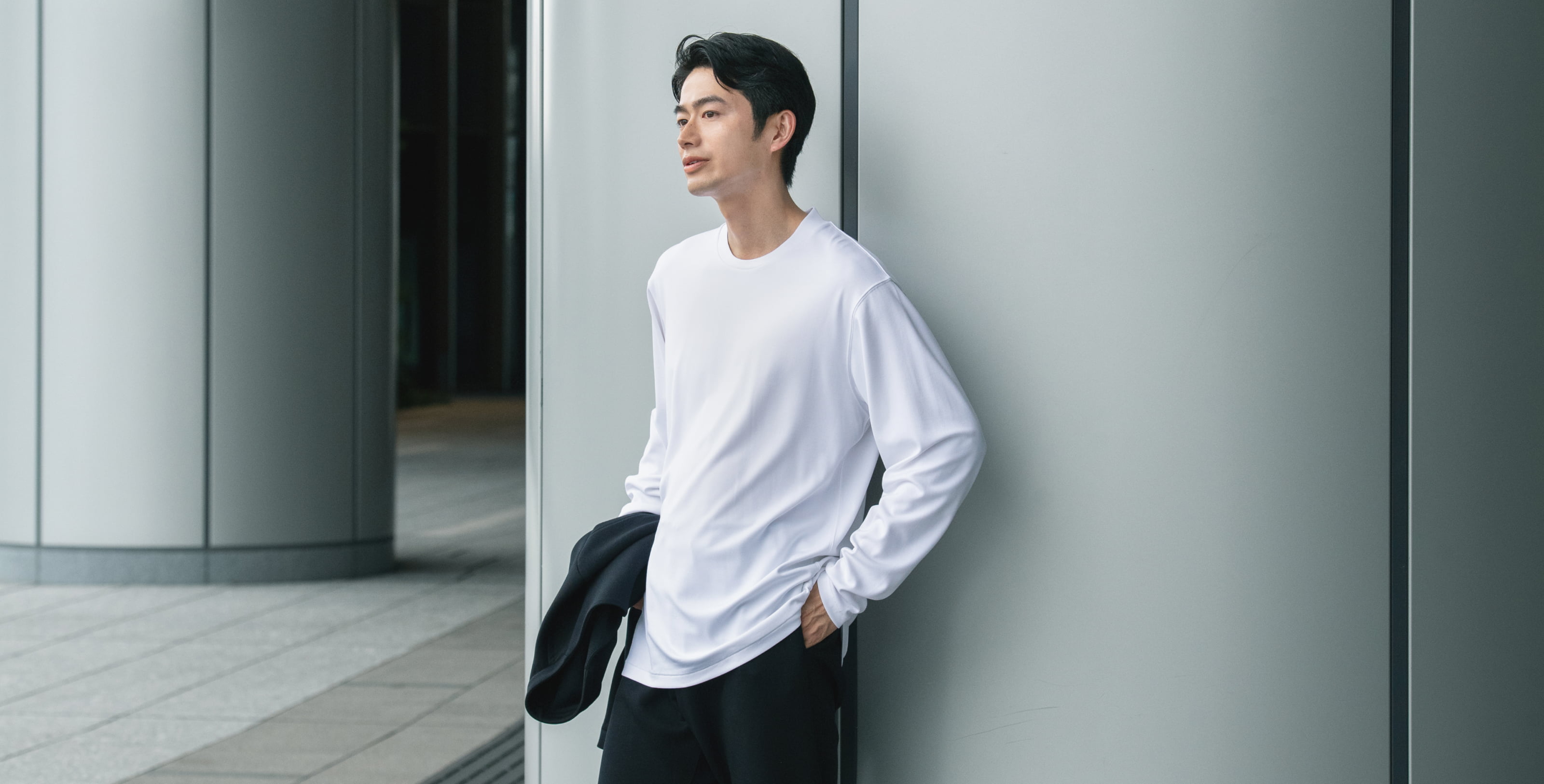 テーラードTシャツ メンズ / 長袖Tシャツ _25FW | TENTIAL公式
