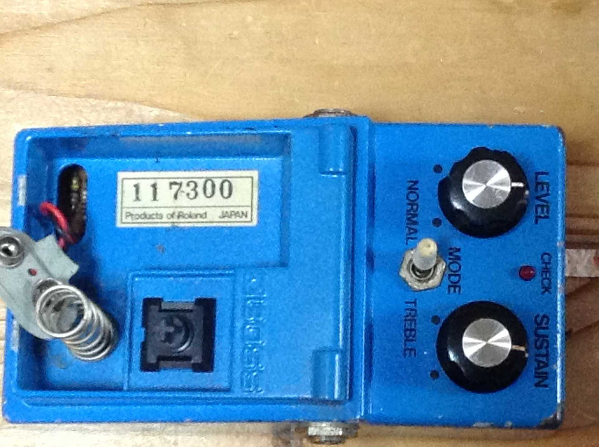 BOSS CS-1 Compression Sustainer(比較記): 昔に比べりゃ 金も入るし