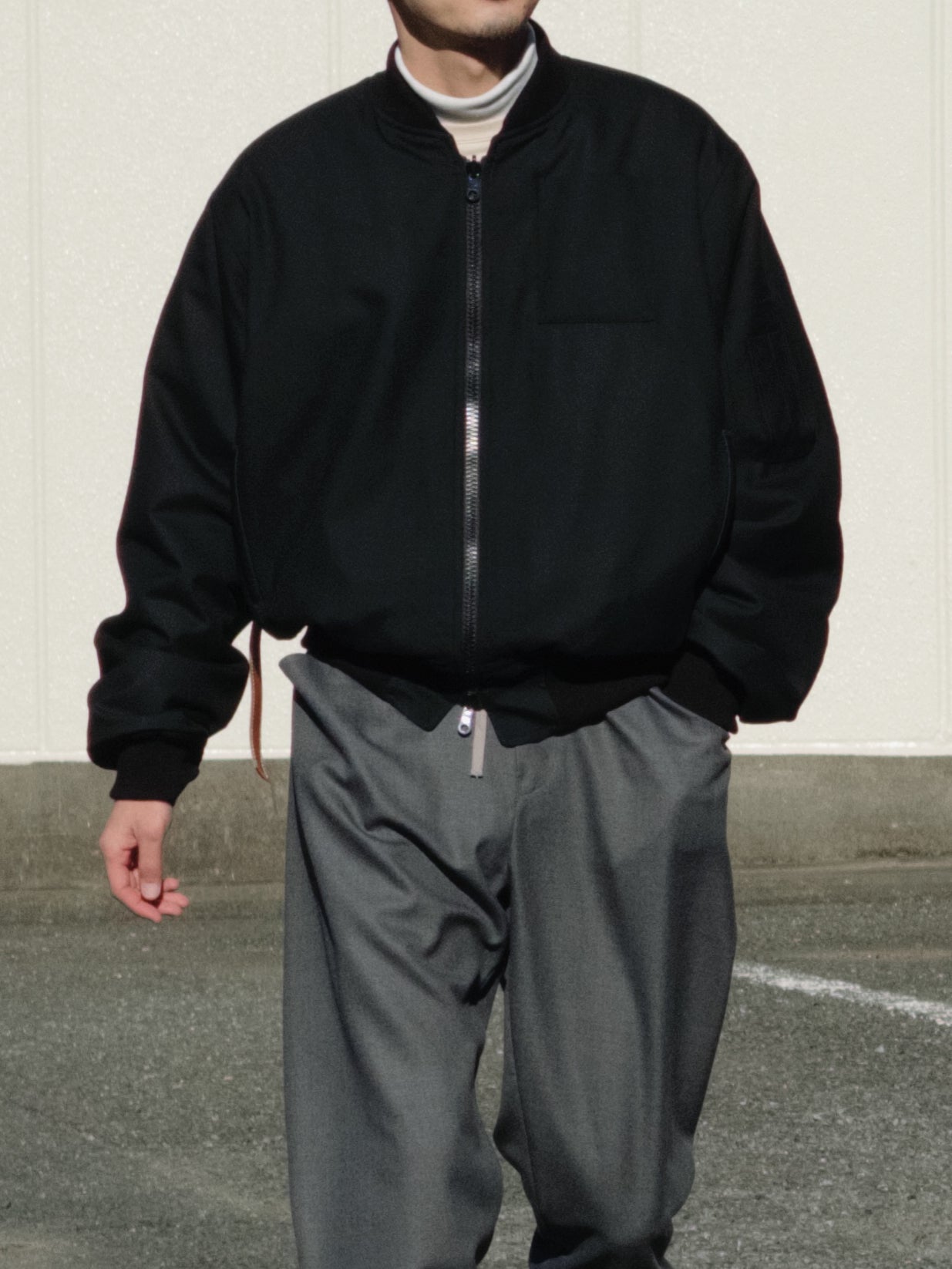 SUNSEA N.M THICKENED W/耳 MA-1 – Keylime Tokyo