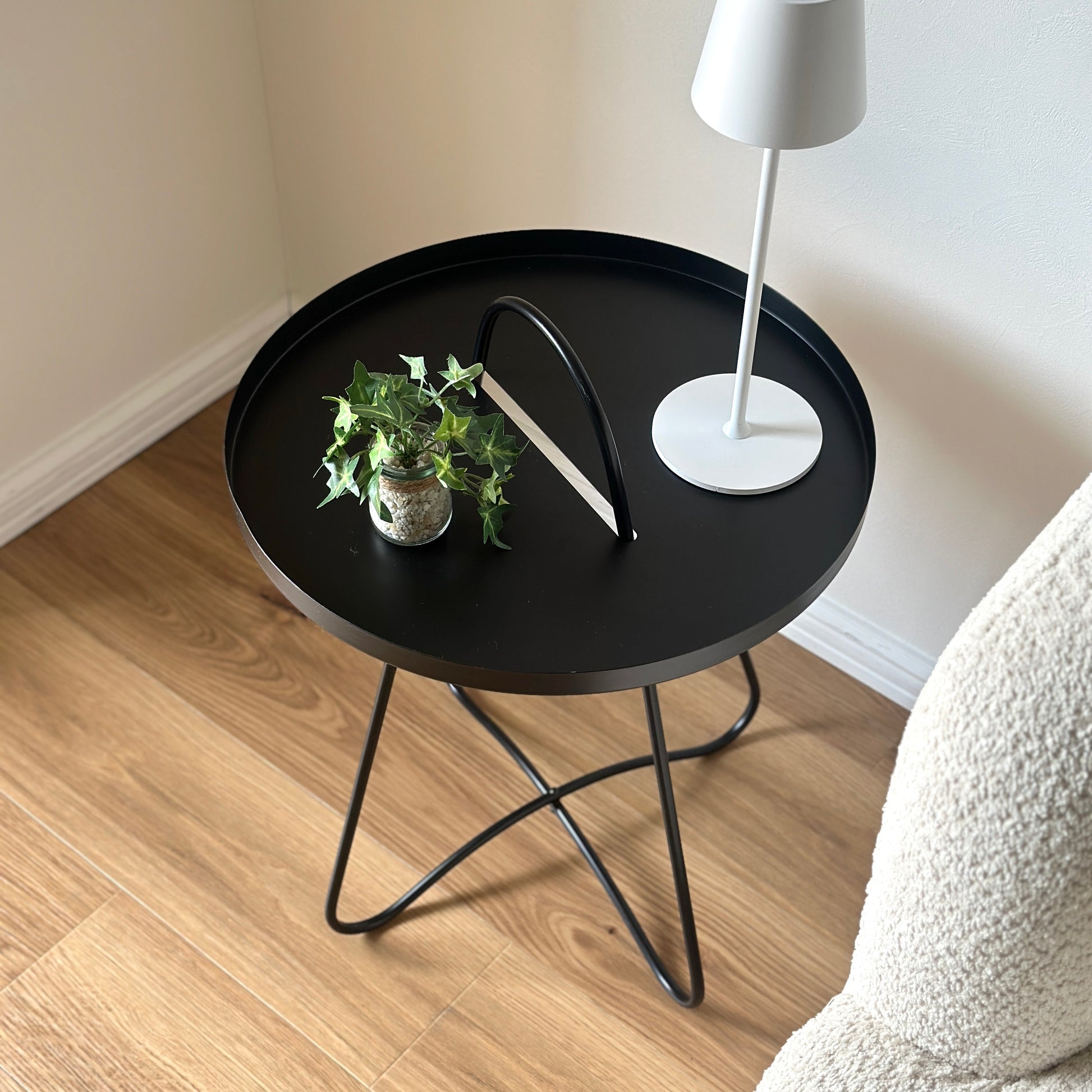 サイドテーブル｜ブラックサイドテーブル- territory