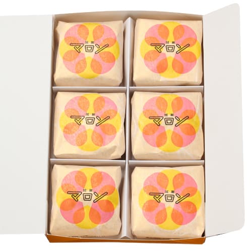 マロン 6個入 ｜つるおか菓子処木村屋オンラインショップ《公式》