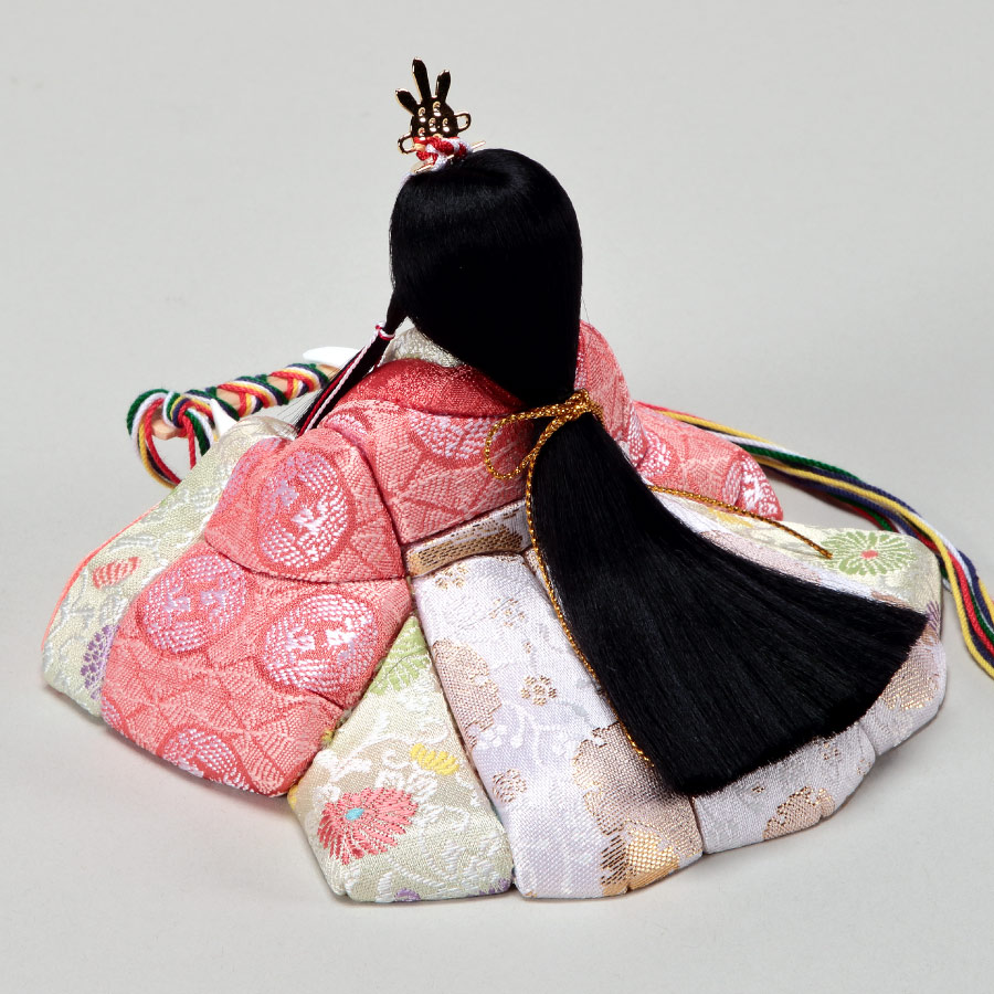 人形の田辺 / 【一秀】木目込雛人形 桃山雛16号（I-23）