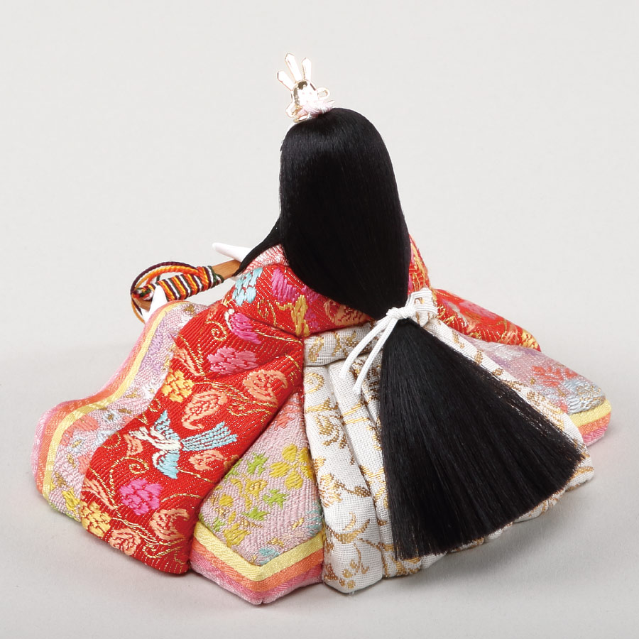 人形の田辺 / 【真多呂】木目込雛人形 小花雛 親王飾り