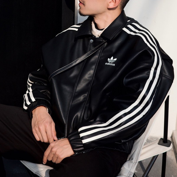 Adidas Originals Adilenium Fake Leather Jacket アディダス