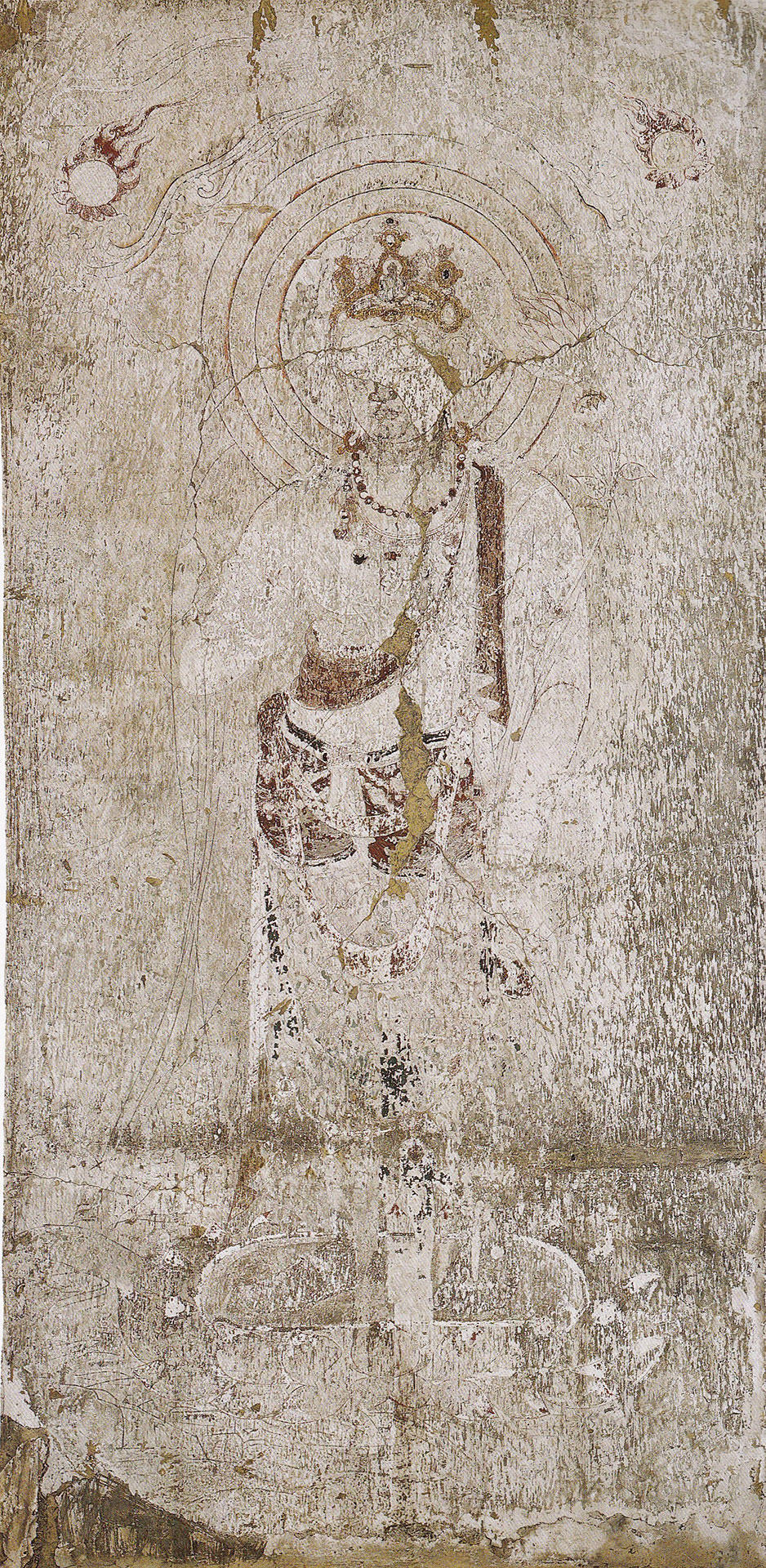 丸井金猊 - KINGEI MARUI｜第7号壁 聖観音菩薩像 - 麻田鷹司 稗田一穂