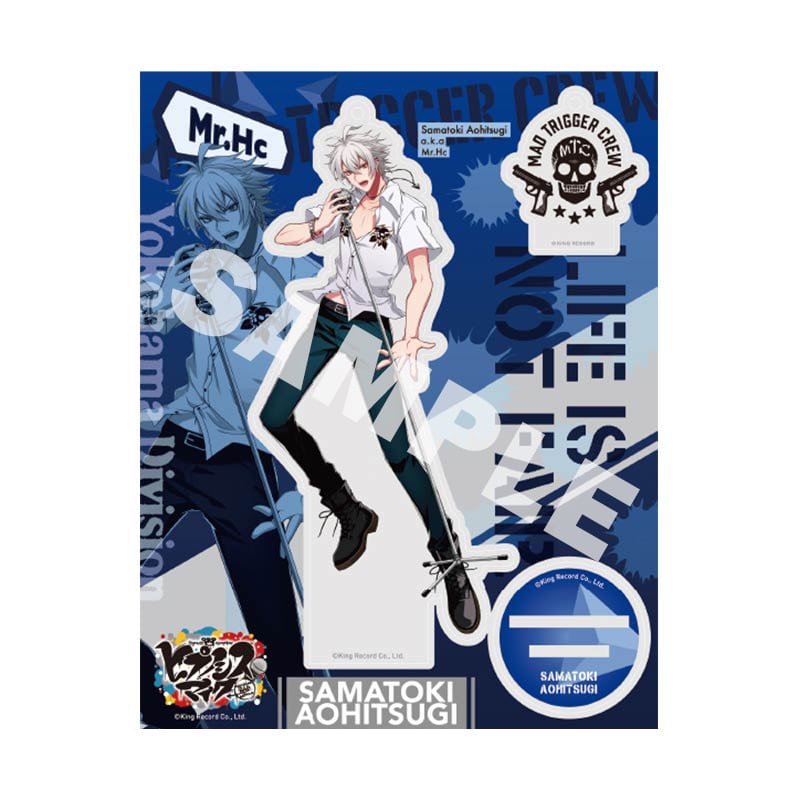 ヒプマイ　キャラファインボード　左馬刻 ヒプノシスマイク クリアファイル(オリジナルスピーカー)碧棺左馬刻