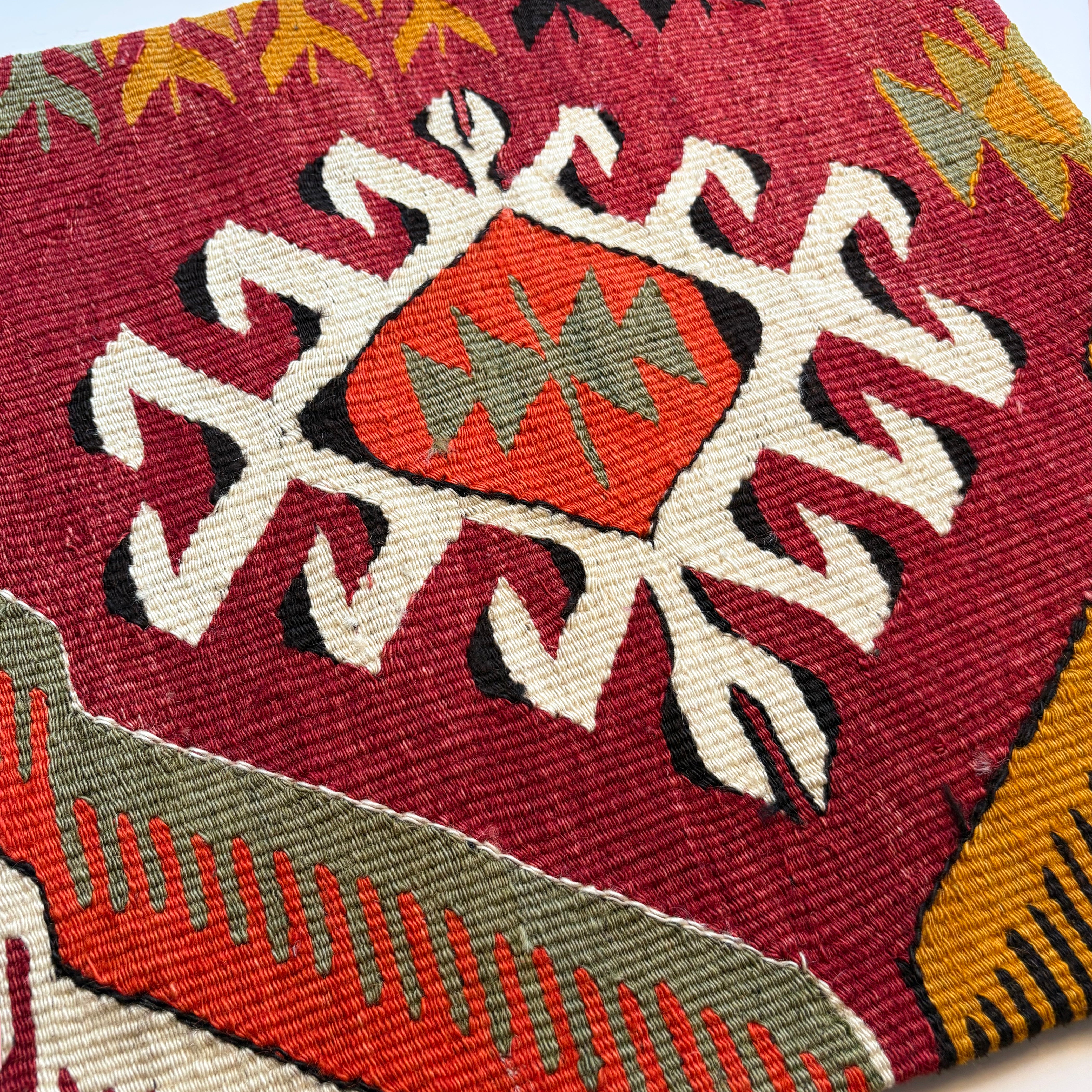 オールドキリム キリムクッションカバー 45×45㎝ (C-15476) – キリム屋