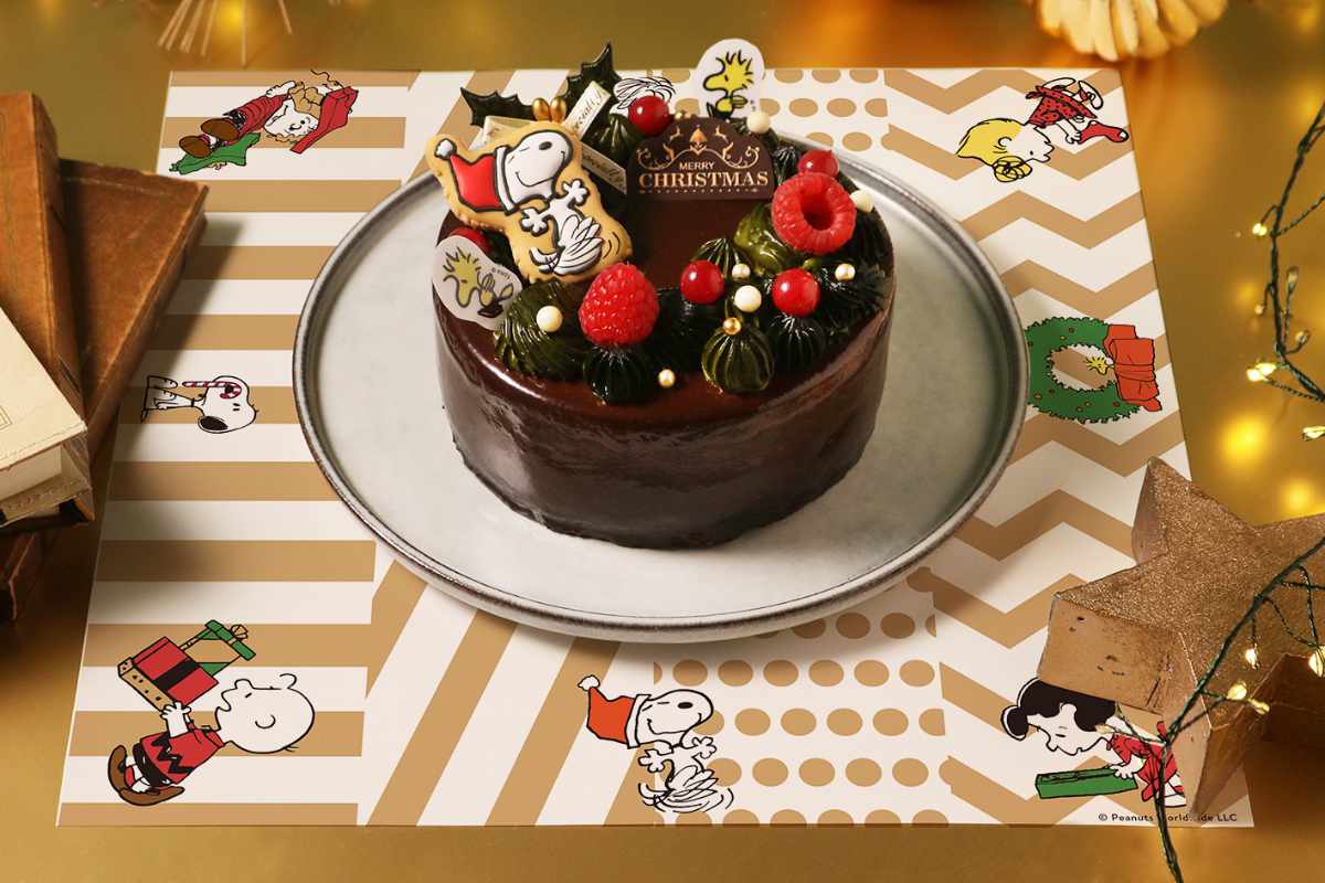 毎年恒例のスヌーピーケーキ♡今年はチョコレート 『PEANUTS Cafe』で