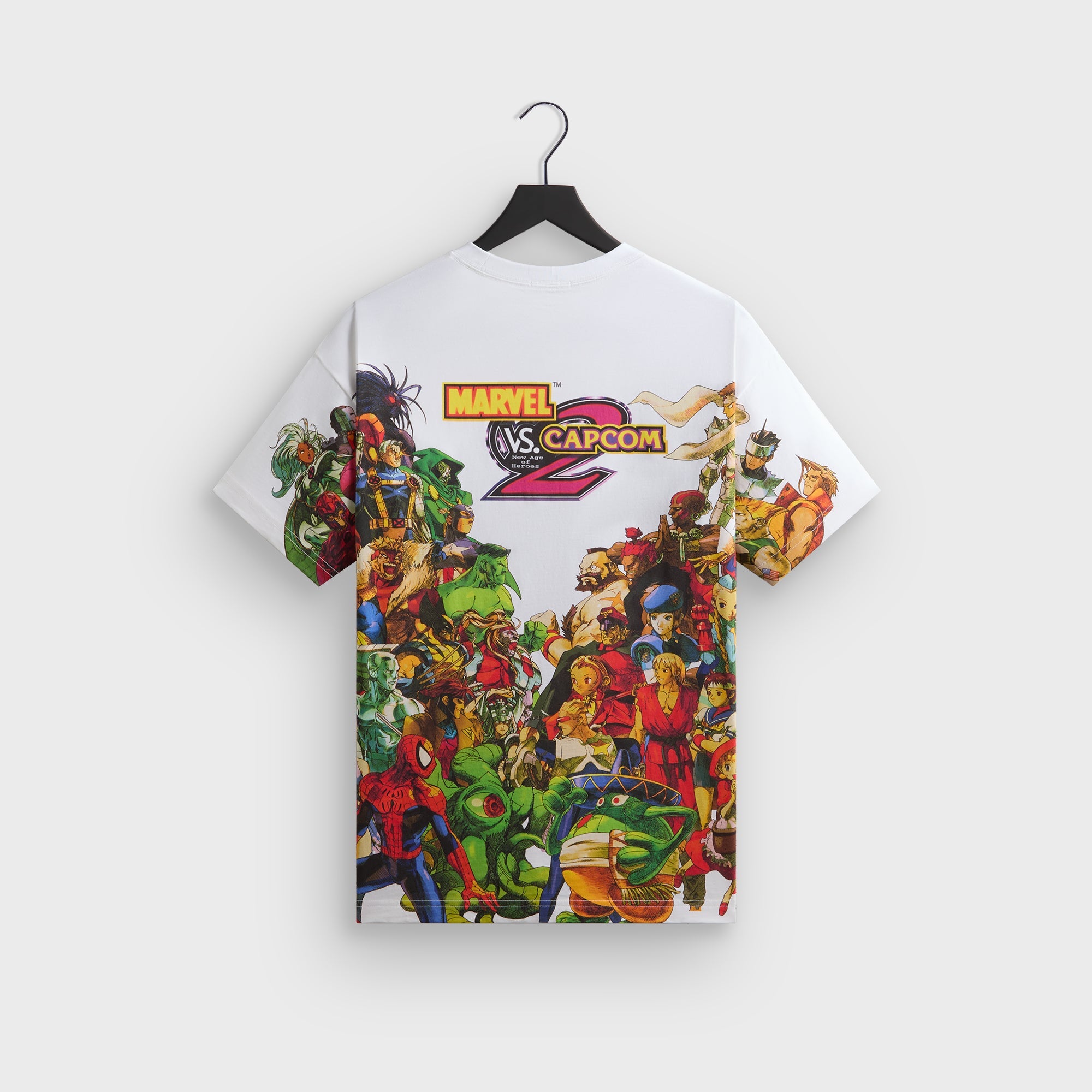 Marvel vs. Capcom | Kith New Age of Heroes All-Over Printed Tee - Whit
