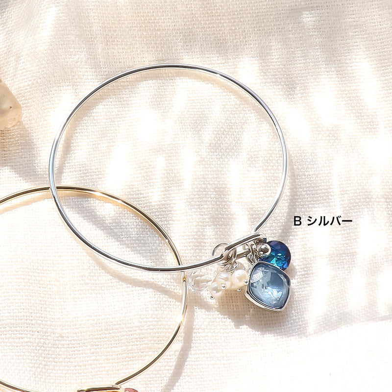 レシピNo.KR1239 貴和クリスタルのマルチカラーブレスレット2種 – 貴和