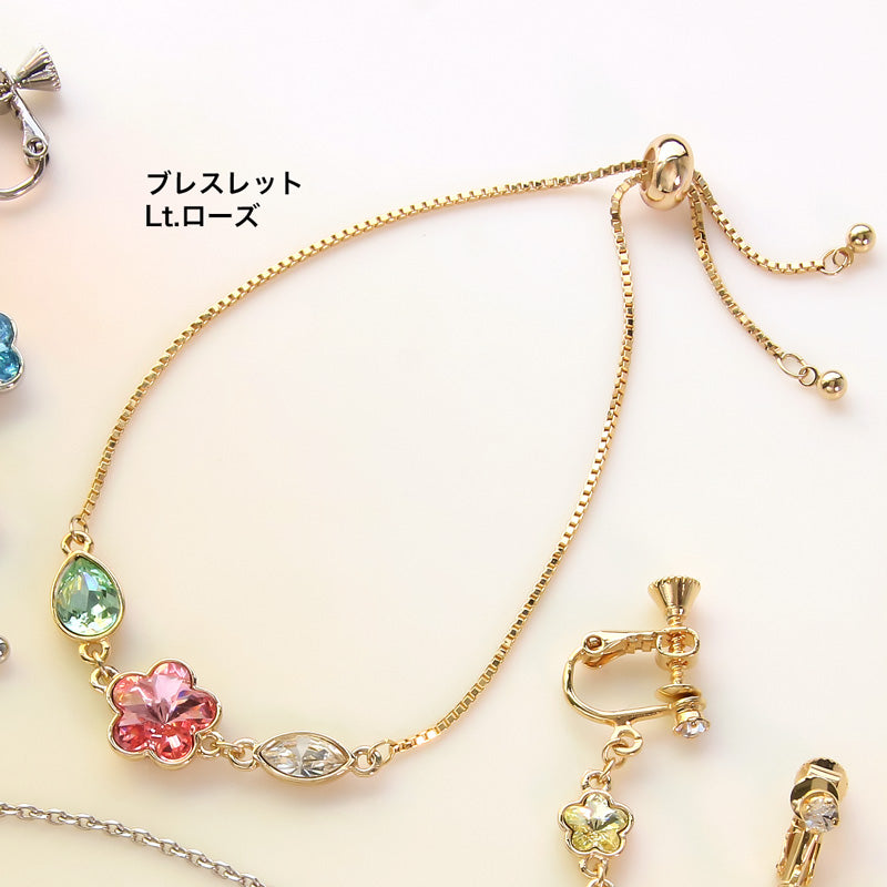 レシピNo.KR0973 貴和クリスタル＃4744のアクセサリー2種 – 貴和製作所