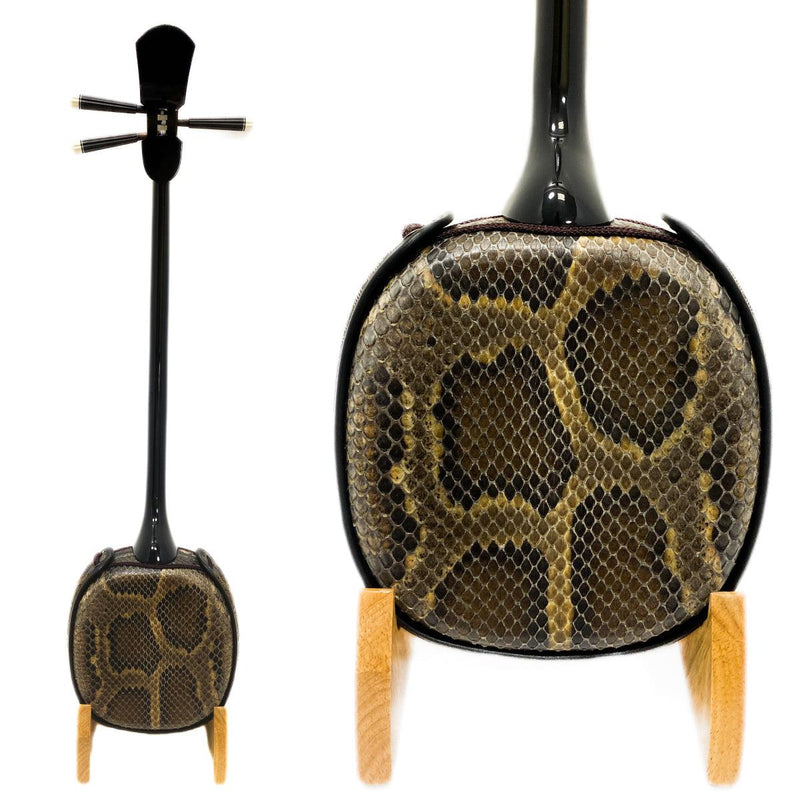 良材 沖縄三線 マカビ型 アフリカ黒木？ 沖縄三線 マカビ型 良材 沖縄