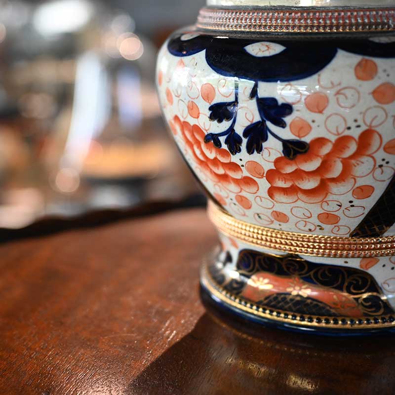 彩りの美しいビスケットバレル – 神戸アンティークウェアハウス