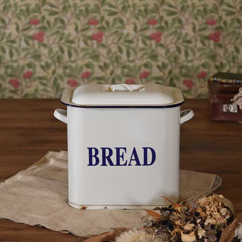 ホーロー ブレッド缶 / TAW-268D – 神戸アンティークウェアハウス