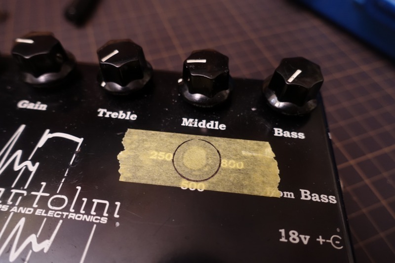 Bartolini NTMB Outboard Preamp（トグルSWの交換）」: こいち時間