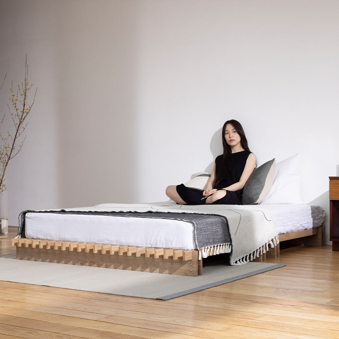 KANADEMONO】Kota Sunoko Bed 木製 すのこベッド KOTA SUNOKO BED