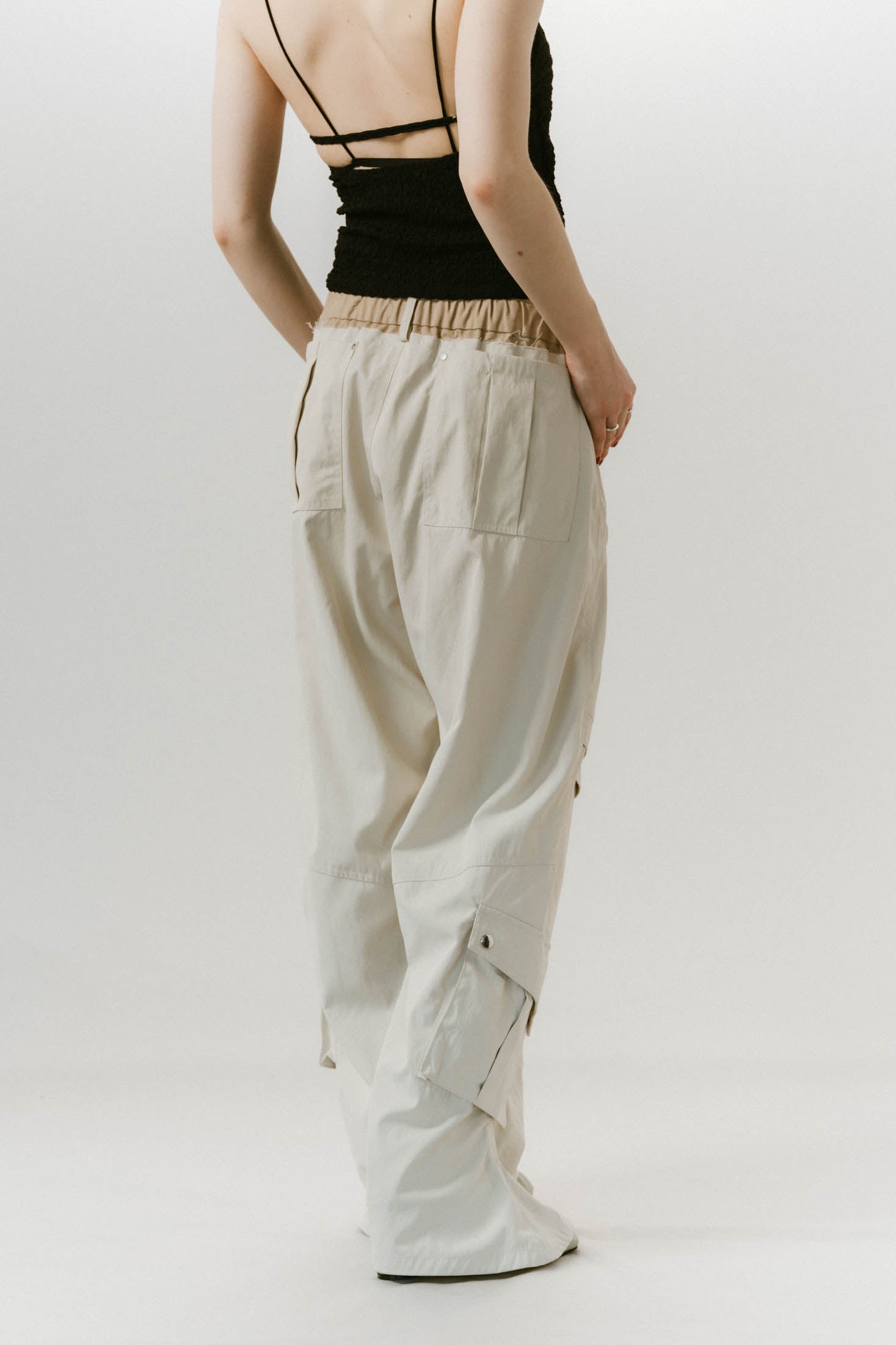 docking nylon pants(unisex)/ivory | KNUTH MARF