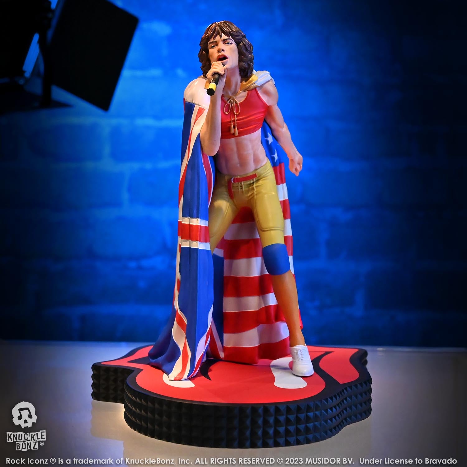 Rolling Stones Mick Jagger KnuckleBonz Statue