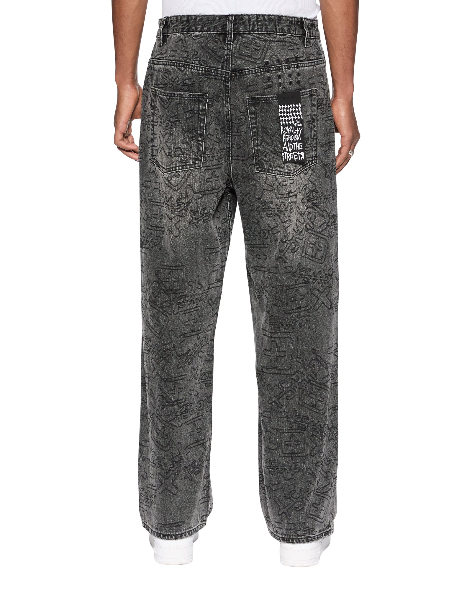 Maxx Stencil Stitch Straight Leg Jeans | Ksubi ++