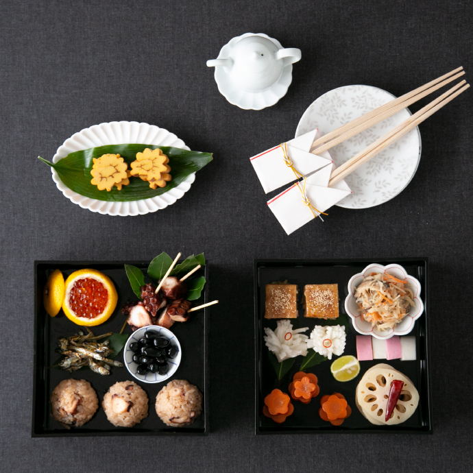 お正月／おせちのうつわ」栗原はるみプロデュースブランドの重箱や器が