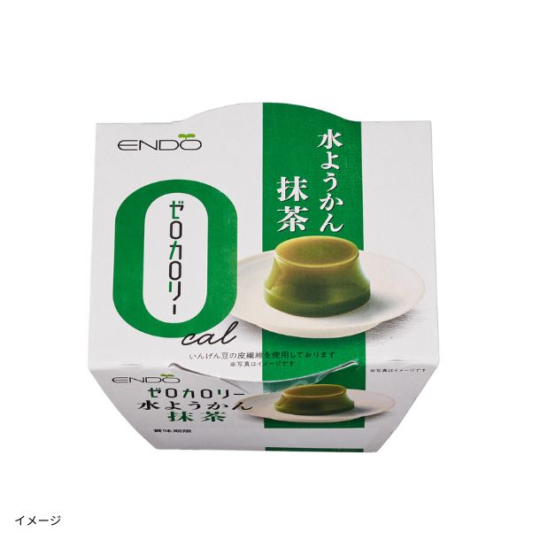 遠藤製餡「ゼロカロリー水ようかん 抹茶」90gのお得通販｜Kuradashi