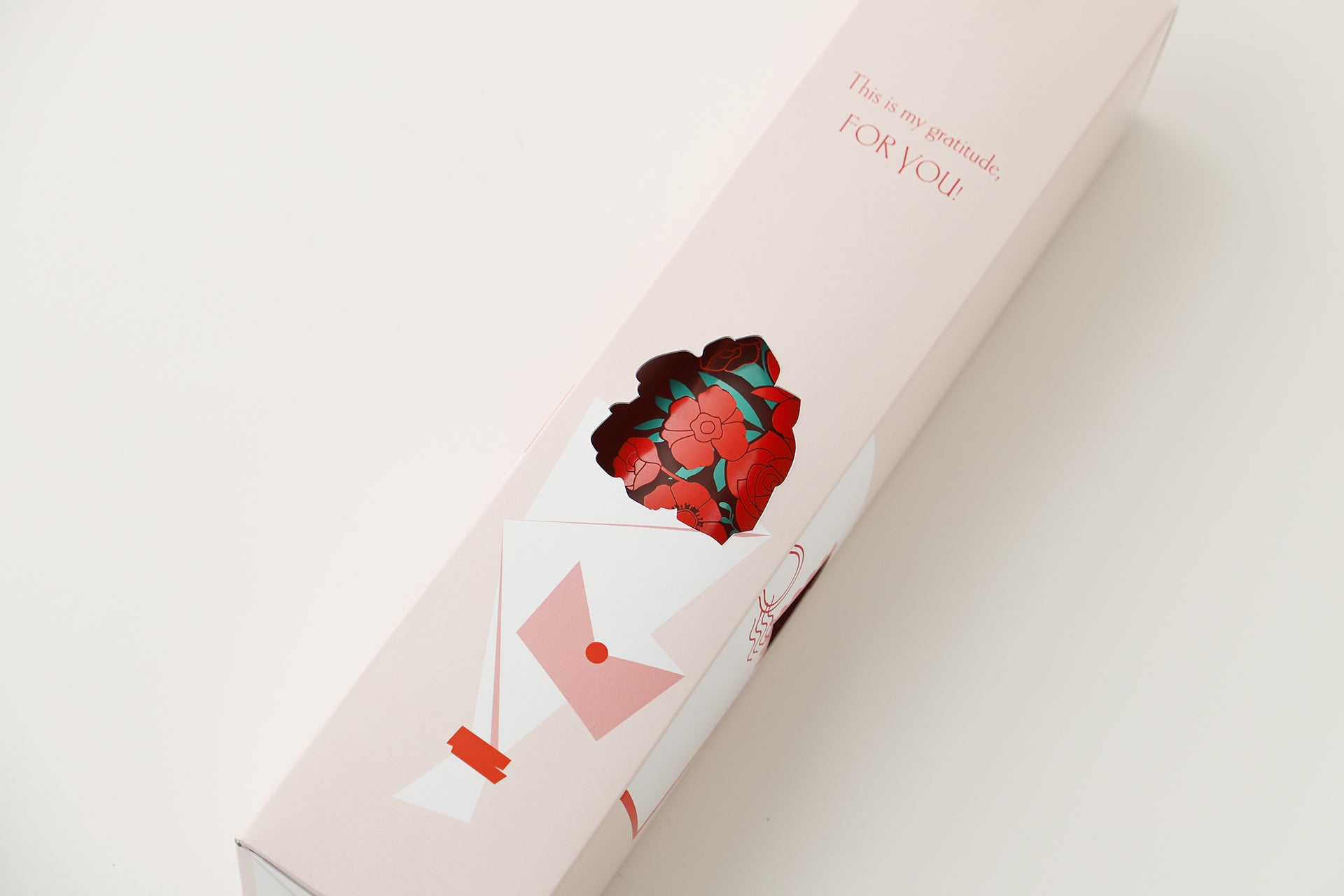 フラワーブーケ -ロゼワイン- 【オリジナルボックス付き】 | 山梨県の