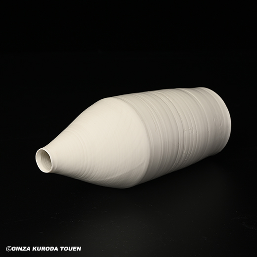 黒田泰蔵 白磁徳利 | 銀座 黒田陶苑オンラインショップ