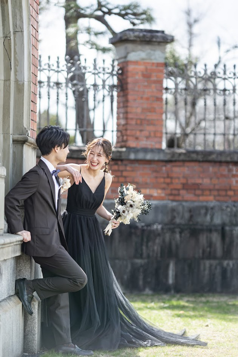 ドライフラワーブーケと京都和装前撮り｜京都好日