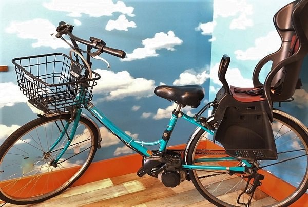 チャイルドシート付電動アシスト自転車 | レンタサイクルin京都－京都