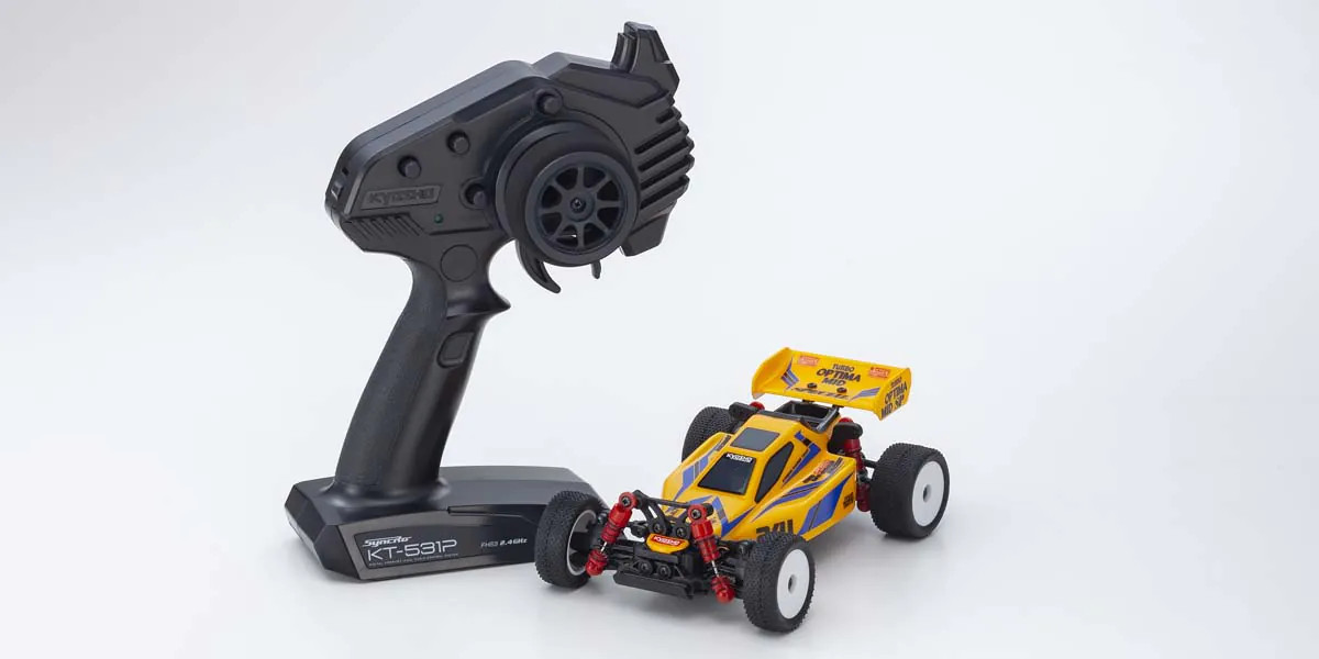 MINI-Z Buggy Readyset TURBO OPTIMA Mid Special Yellow 32095Y