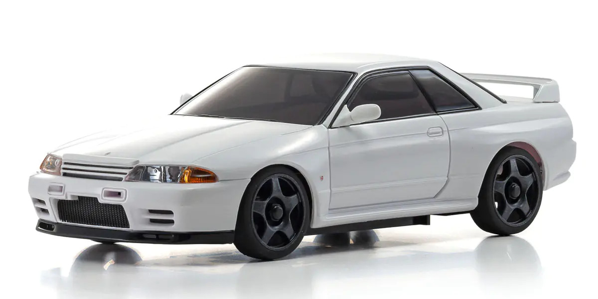 ミニカー 1/43 Nissan Skyline GT-R Nismo(R32)White MINI-Z AWD