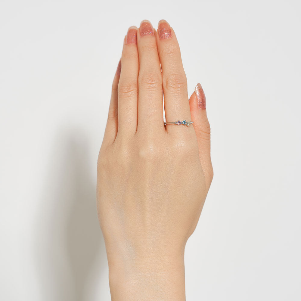 Pt900 カラーストーンリング ｜96-2238 – L&Co.