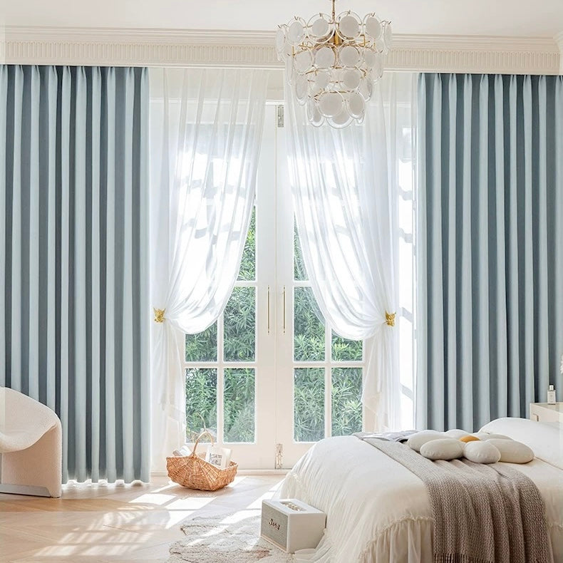 オーダー可】シェニール織シワ遮光カーテン – La brise curtain