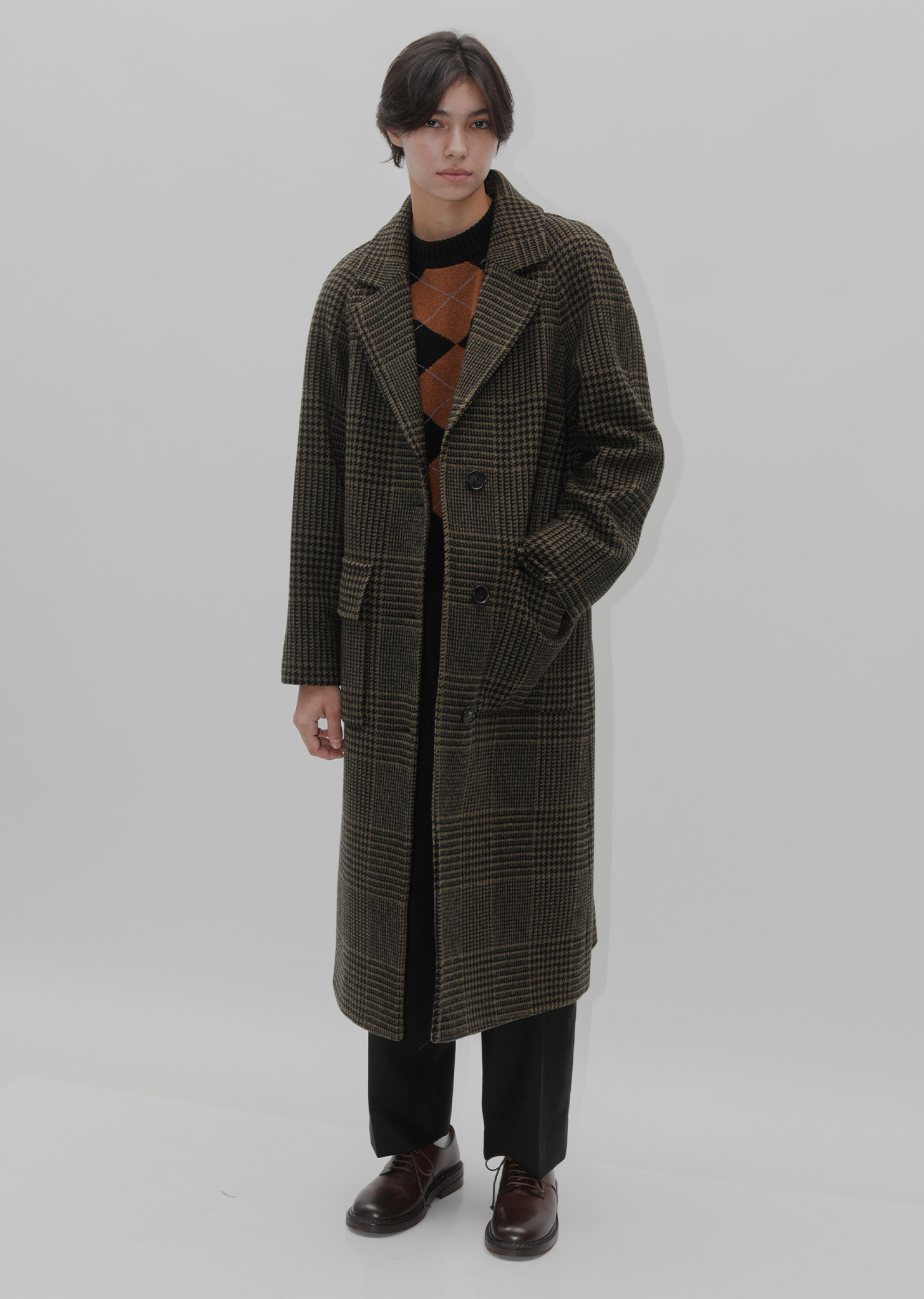 Raglan Wool Overcoat – La Garçonne